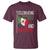 Mexican Flag for Independence Day T Shirt Proudly Display Your Mexican Pride - Wonder Print Shop