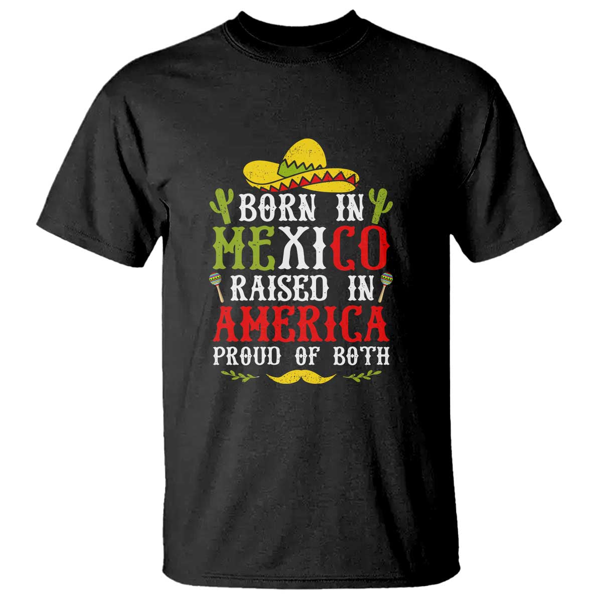 Celebrate Mexican Independence Day in Style T Shirt Mexico Flag Trendy - Wonder Print Shop