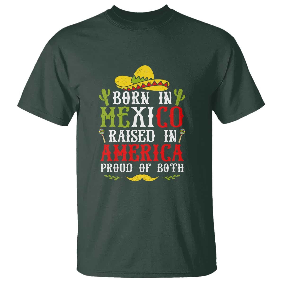 Celebrate Mexican Independence Day in Style T Shirt Mexico Flag Trendy - Wonder Print Shop