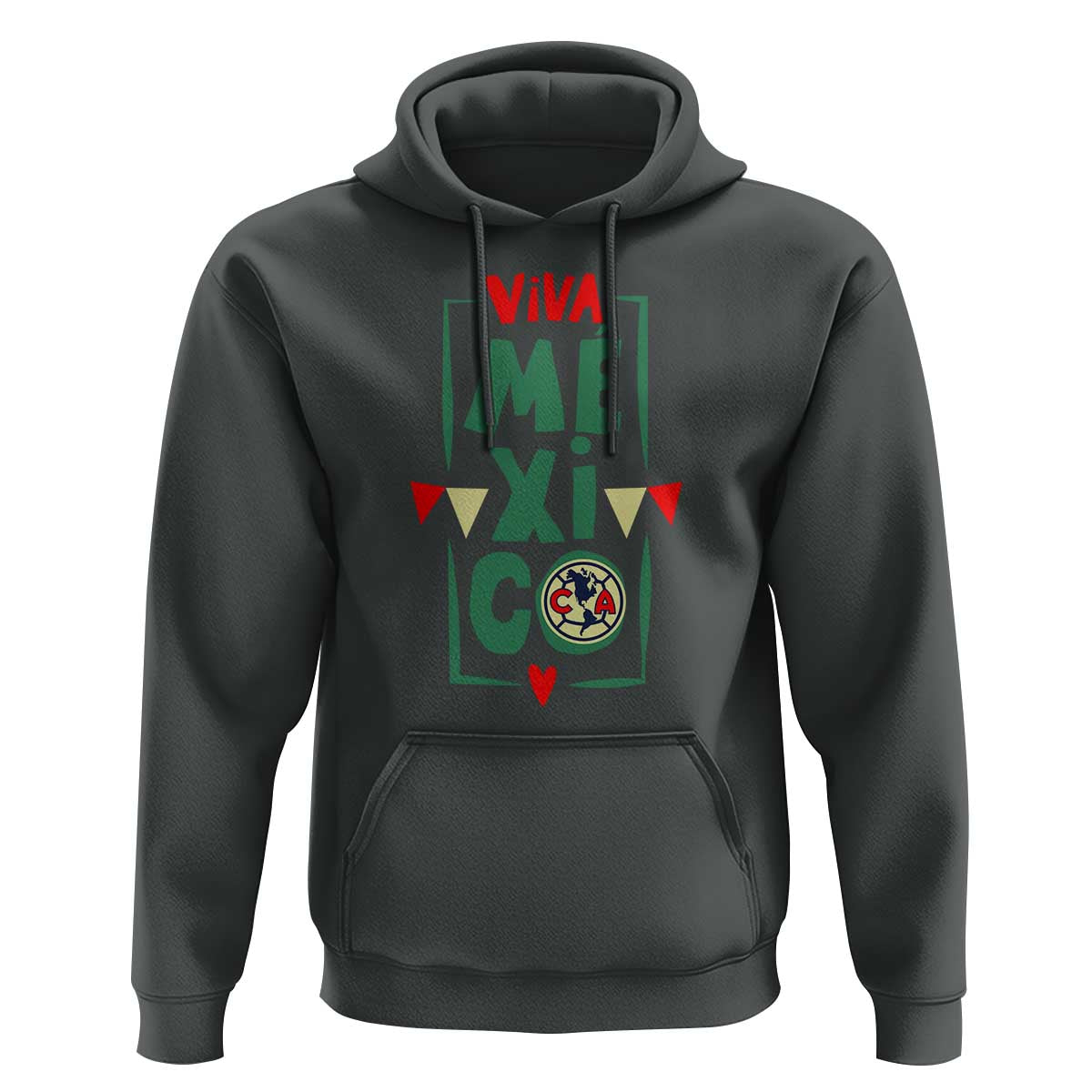 Club America Independence Day Hoodie Celebrate Mexican Heritage with Style - Wonder Print Shop