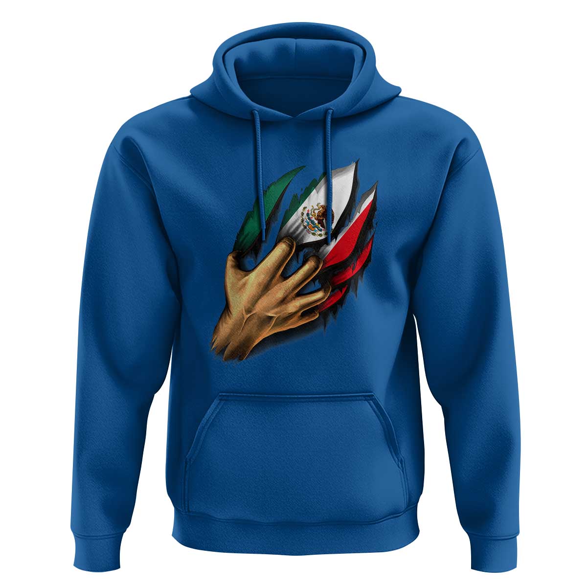 Show Your Pride with This Mexican Flag Hoodie Tee for Independence Day - Wonder Print Shop