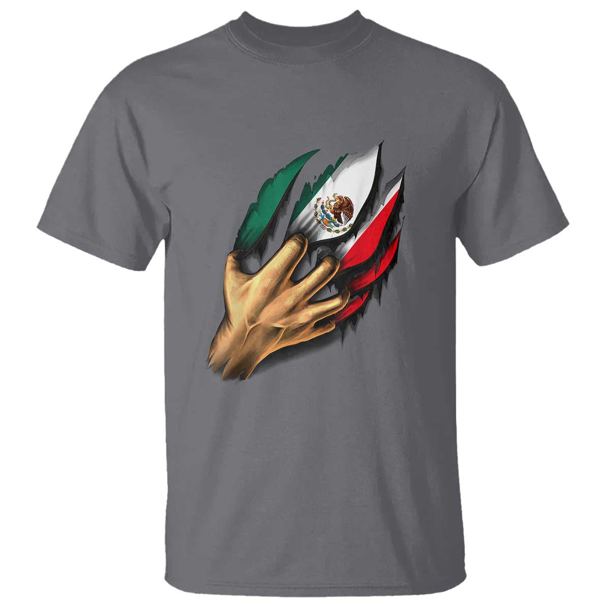 Show Your Pride with This Mexican Flag T Shirt Tee for Independence Day - Wonder Print Shop