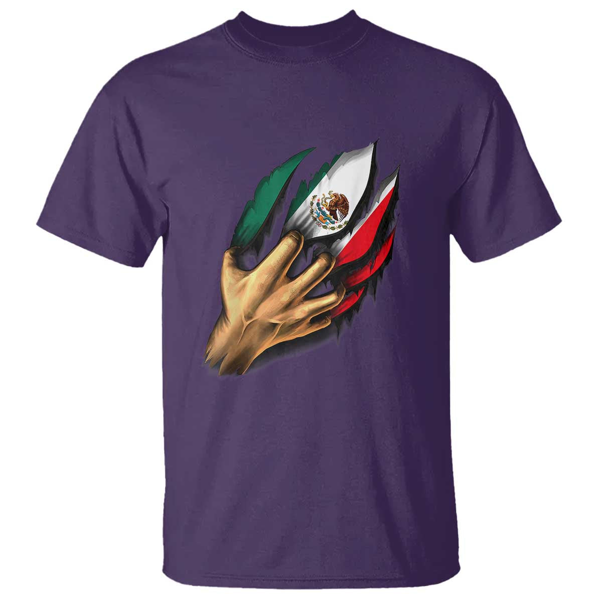 Show Your Pride with This Mexican Flag T Shirt Tee for Independence Day - Wonder Print Shop