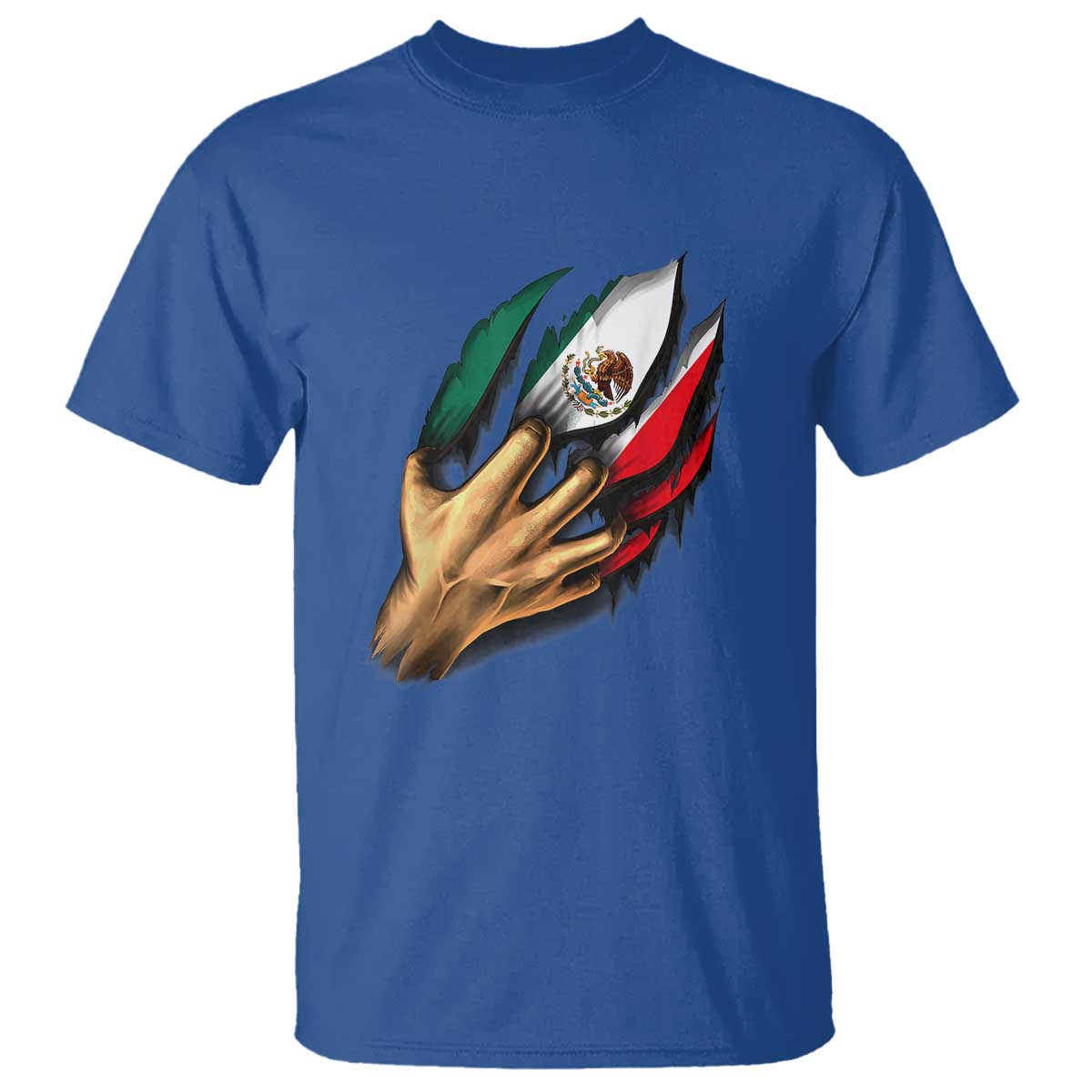 Show Your Pride with This Mexican Flag T Shirt Tee for Independence Day - Wonder Print Shop