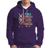 My DNA Is Definitely Native American Hoodie - Wonder Print Shop