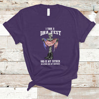 Veteran T Shirt I Took A Dna Test And God Is My Father - Wonder Print Shop