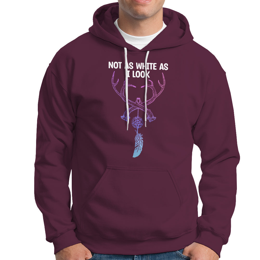 Deer With Large Antler Dream Catcher Hoodie - Wonder Print Shop