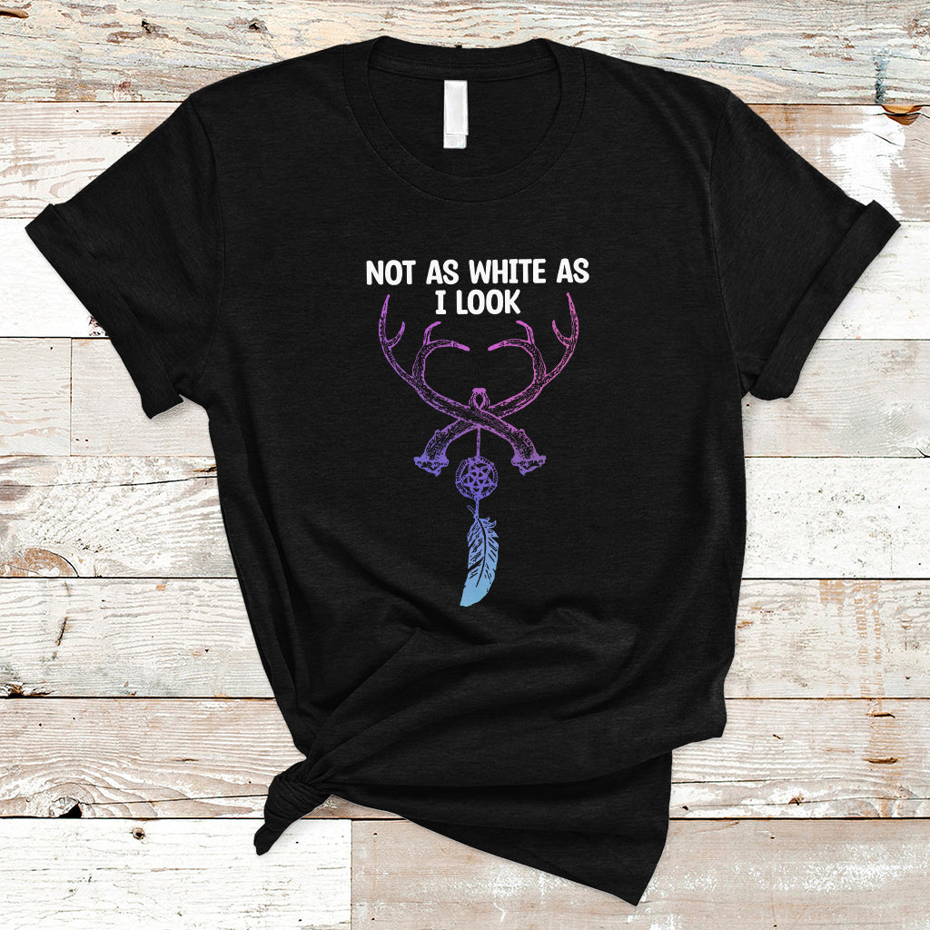 Deer With Large Antler Dream Catcher T Shirt - Wonder Print Shop