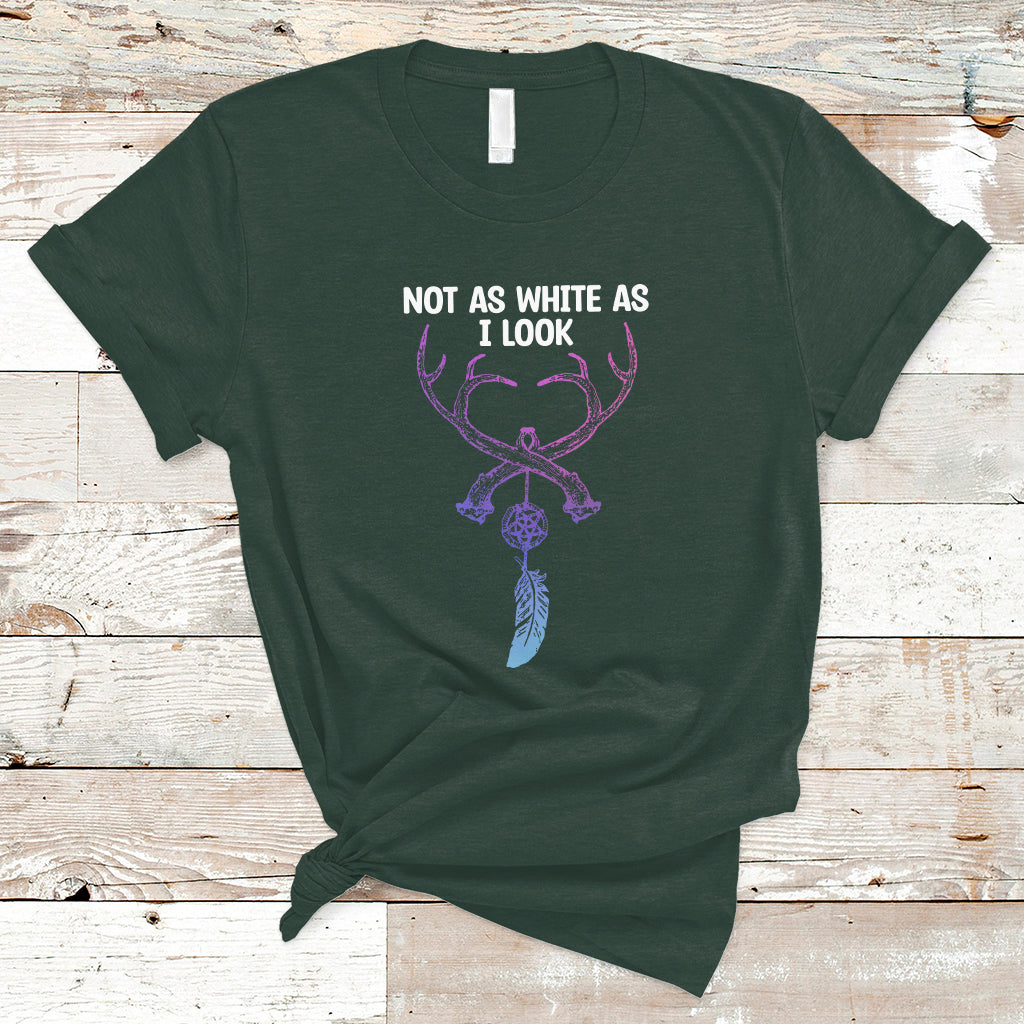 Deer With Large Antler Dream Catcher T Shirt - Wonder Print Shop