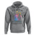 Autism Support Hoodie It's Ok To Be Different Cute Watercolor Elephant - Wonder Print Shop