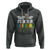 Autism Awareness Hoodie It's Ok To Be Different Funny Jigsaw Puzzle Elephant - Wonder Print Shop