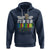 Autism Awareness Hoodie It's Ok To Be Different Funny Jigsaw Puzzle Elephant - Wonder Print Shop
