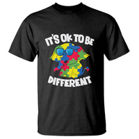 Autism Awareness Day T Shirt It's Okay To Be Different Elephant - Wonder Print Shop