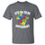 Autism Awareness Day T Shirt It's Okay To Be Different Elephant - Wonder Print Shop