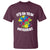 Autism Awareness Day T Shirt It's Okay To Be Different Elephant - Wonder Print Shop