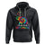 Tie Dye Elephant Autism Hoodie Its Ok To Be Different - Wonder Print Shop