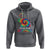 Tie Dye Elephant Autism Hoodie Its Ok To Be Different - Wonder Print Shop