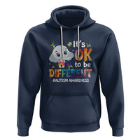 World Autism Day Hoodie It's Okay To Be Different Elephant - Wonder Print Shop