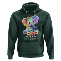 It's Ok To Be Elephant Different Autism Awareness Hoodie - Wonder Print Shop