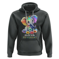 It's Ok To Be Elephant Different Autism Awareness Hoodie - Wonder Print Shop