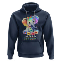 It's Ok To Be Elephant Different Autism Awareness Hoodie - Wonder Print Shop