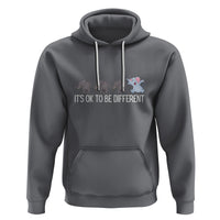 Autism It's Ok To Be Different Elephant Shirt Funny Elephant Hoodie - Wonder Print Shop