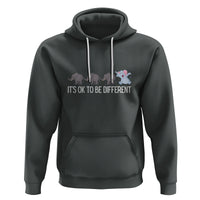 Autism It's Ok To Be Different Elephant Shirt Funny Elephant Hoodie - Wonder Print Shop