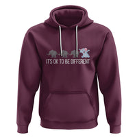 Autism It's Ok To Be Different Elephant Shirt Funny Elephant Hoodie - Wonder Print Shop