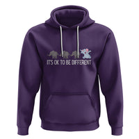 Autism It's Ok To Be Different Elephant Shirt Funny Elephant Hoodie - Wonder Print Shop