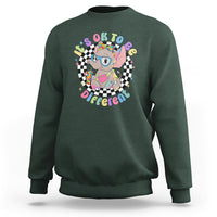 Support Autism Sweatshirt It's Okay To Be Different Funny Elephant - Wonder Print Shop