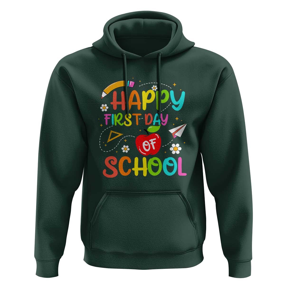 Welcome Back to School Hoodie First Day Premium Tee for Teachers & Students - Wonder Print Shop