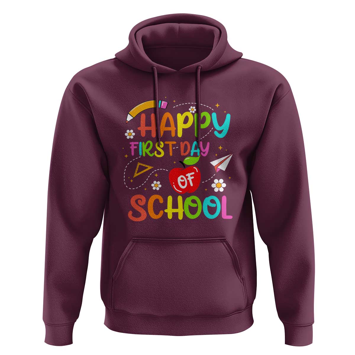 Welcome Back to School Hoodie First Day Premium Tee for Teachers & Students - Wonder Print Shop