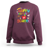 Welcome Back to School Sweatshirt First Day Premium Tee for Teachers & Students - Wonder Print Shop