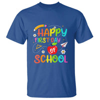 Welcome Back to School T Shirt First Day Premium Tee for Teachers & Students - Wonder Print Shop