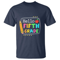 Hello Fifth Grade T Shirt Back to School Outfit for 5th Graders - Wonder Print Shop