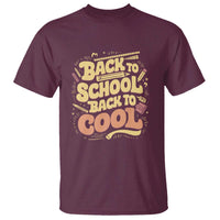 Funny Back to School T Shirt Back to Cool Design - Wonder Print Shop