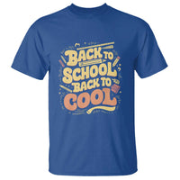 Funny Back to School T Shirt Back to Cool Design - Wonder Print Shop