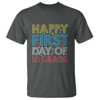 Happy First Day of 1st Grade T Shirt Back to School for Girls & Boys - Wonder Print Shop