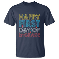 Happy First Day of 1st Grade T Shirt Back to School for Girls & Boys - Wonder Print Shop