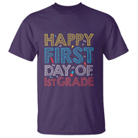 Happy First Day of 1st Grade T Shirt Back to School for Girls & Boys - Wonder Print Shop