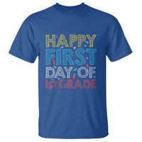 Happy First Day of 1st Grade T Shirt Back to School for Girls & Boys - Wonder Print Shop