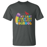 Back to School T Shirt My Last First Day of Elementary School - Wonder Print Shop