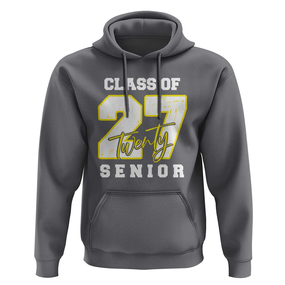 Class of 2027 Senior Hoodie 12th Grade Back to School High School - Wonder Print Shop