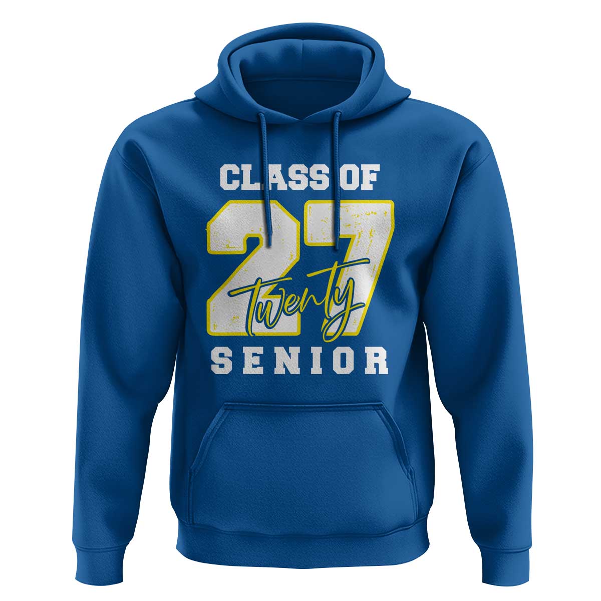 Class of 2027 Senior Hoodie 12th Grade Back to School High School - Wonder Print Shop