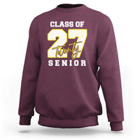 Class of 2027 Senior Sweatshirt 12th Grade Back to School High School - Wonder Print Shop