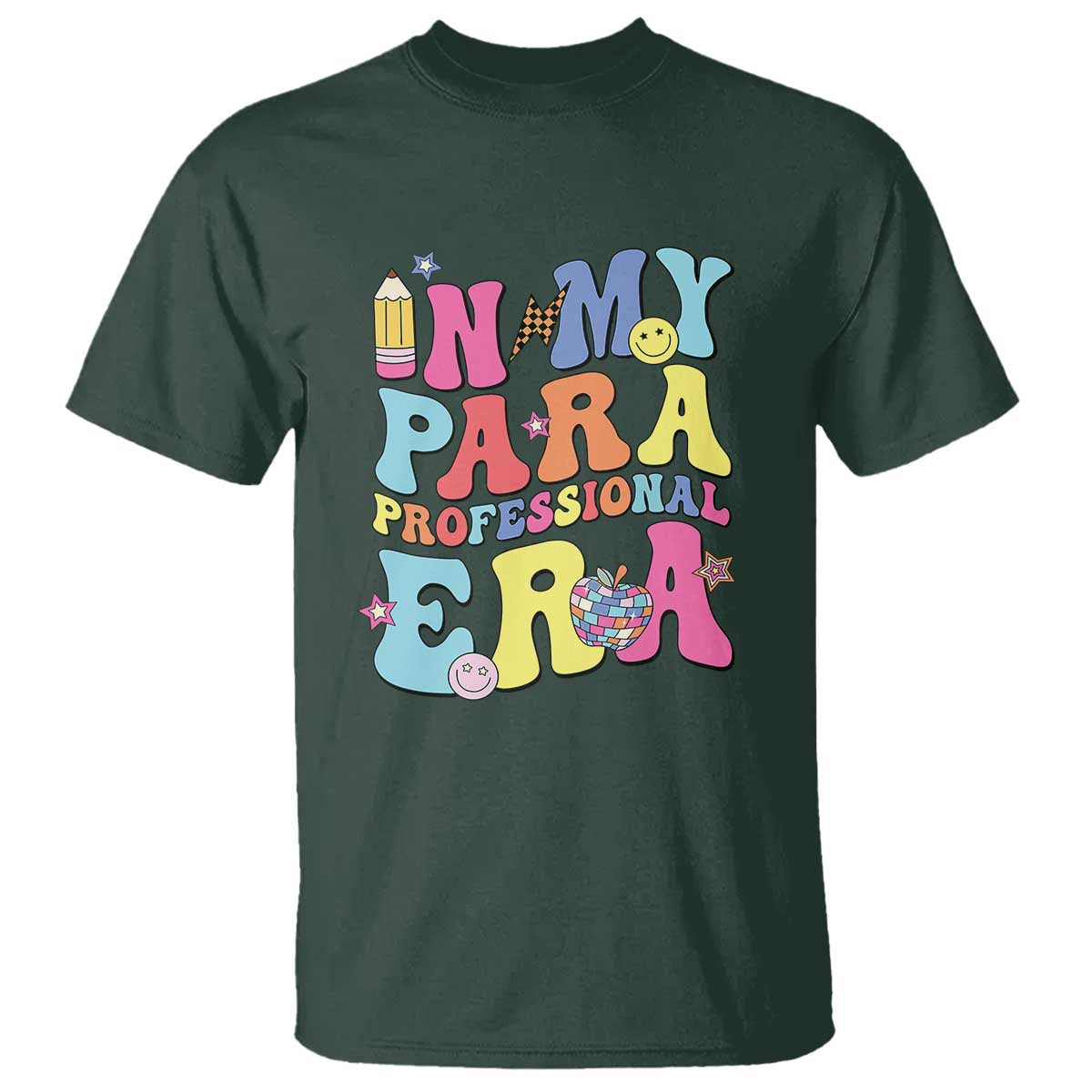 In My Para Professional Era T Shirt Perfect for Back to School - Wonder Print Shop