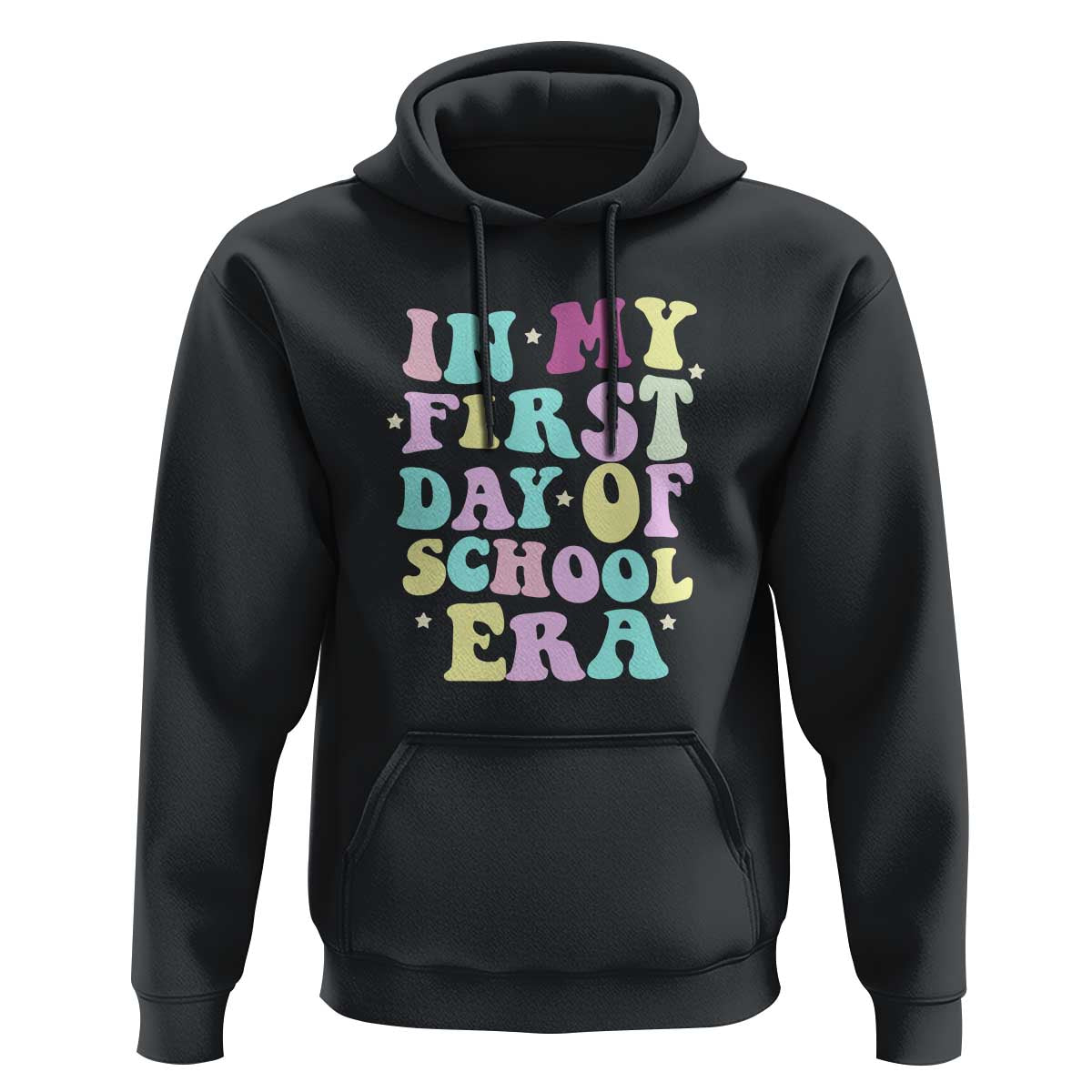 In My First Day of School Era Hoodie Back to School Retro Style - Wonder Print Shop