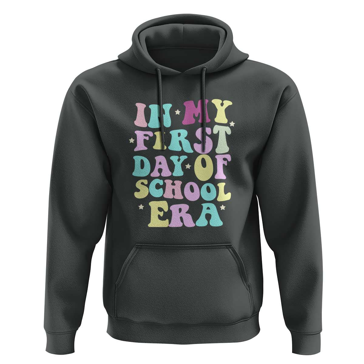 In My First Day of School Era Hoodie Back to School Retro Style - Wonder Print Shop