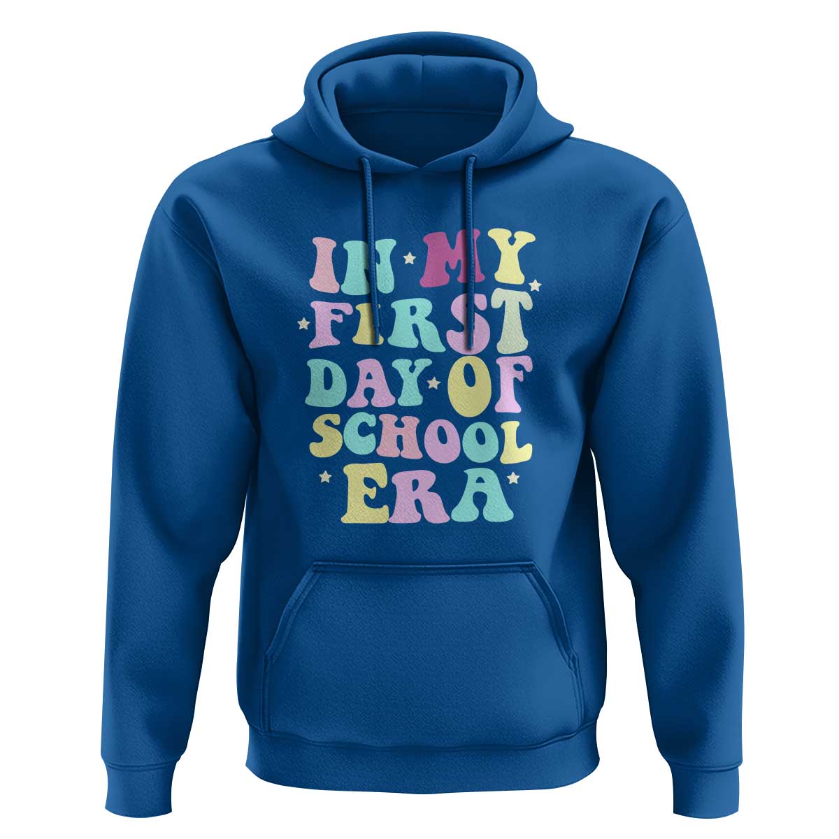 In My First Day of School Era Hoodie Back to School Retro Style - Wonder Print Shop