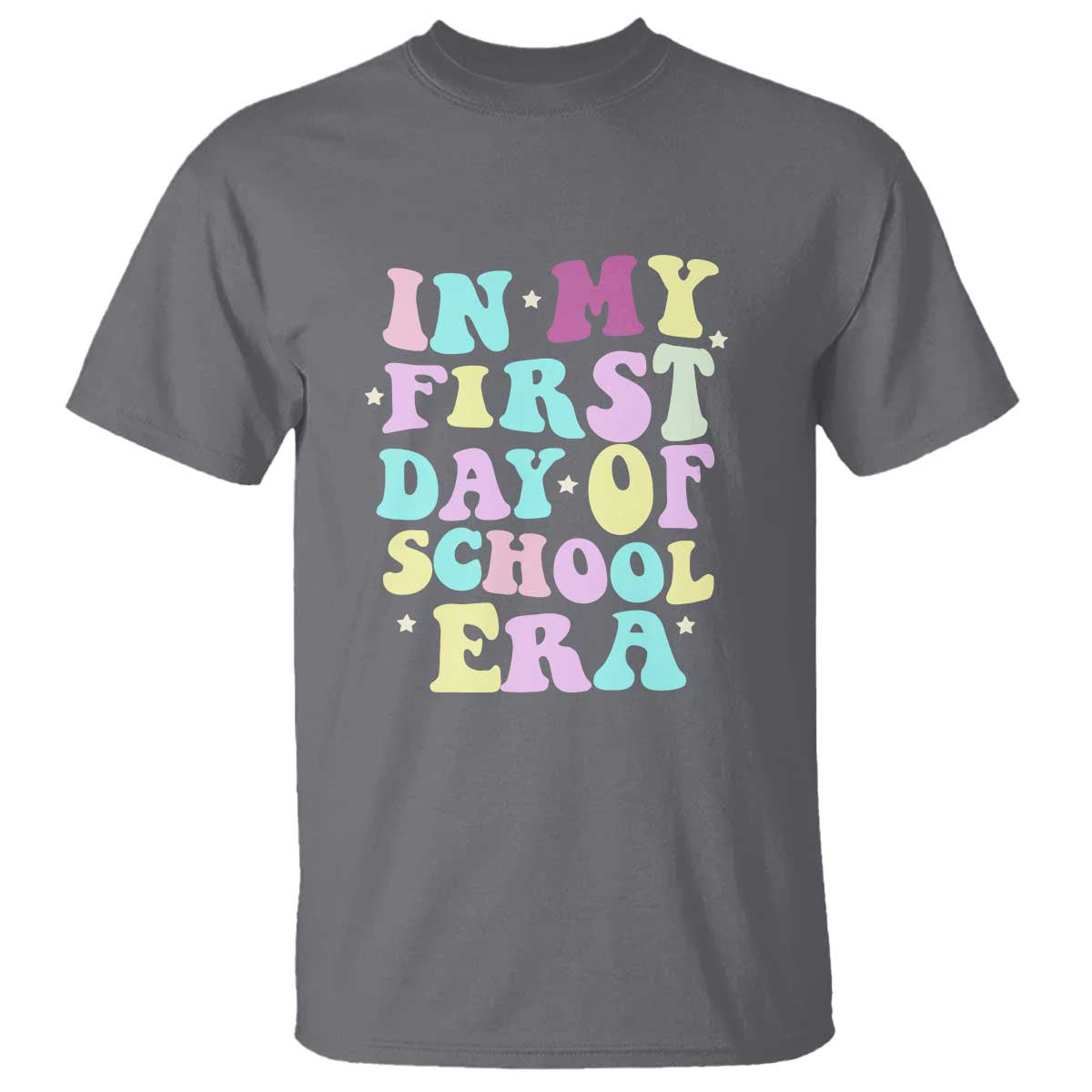 In My First Day of School Era T Shirt Back to School Retro Style - Wonder Print Shop
